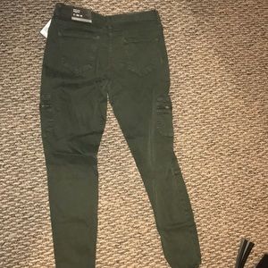 Mid rise jegging brand new forest green